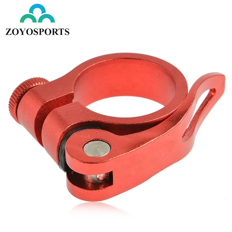 ZOYOSPORTS Aluminum 31.8mm 34.9mm, bike accessories Ultralight Quick Release Seatpost Clamp, Black/blue/red/gold
ZOYOSPORTS Aluminum 31.8mm 34.9mm, bike accessories Ultralight Quick Release Seatpost Clamp, Black/blue/red/gold