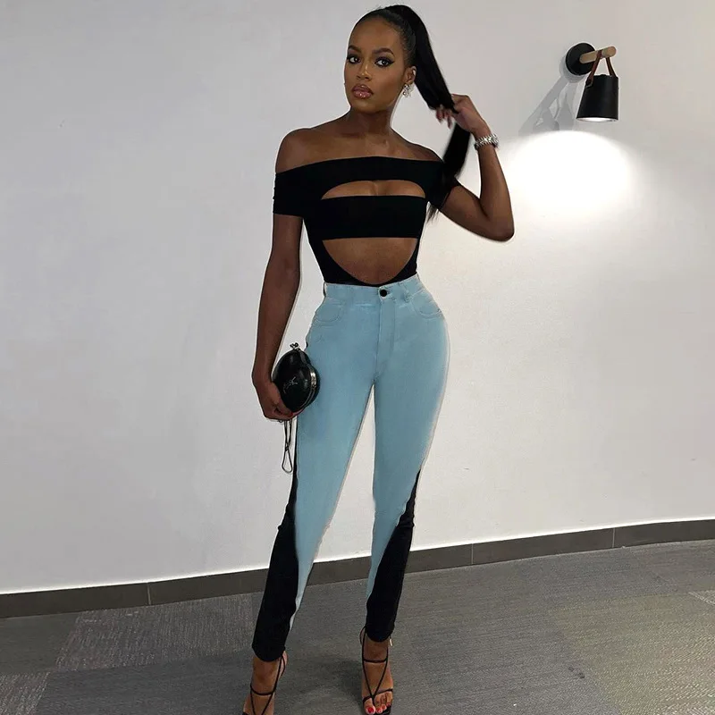 S&J Factory Wholesale Woman Contrast Color Block Casual Pants Patchwork Tights Trousers Street wear
S&J Factory Wholesale Woman Contrast Color Block Casual Pants Patchwork Tights Trousers Street wear
