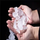 High Quality Natural White quartz Crystal Gravel Tumbled Stones Macadam For Sale