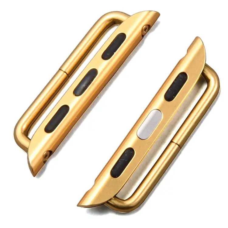 For Apple strap adapter classic 6 / 5 / 4 / 3 / 2 / 1 / SE premium stainless steel adapter DIY band 1 / 1 Iwatch connector acces, Black/silver/gold/rose gold
For Apple strap adapter classic 6 / 5 / 4 / 3 / 2 / 1 / SE premium stainless steel adapter DIY band 1 / 1 Iwatch connector acces, Black/silver/gold/rose gold