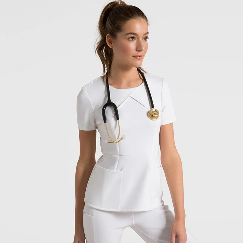 Hospital Uniform Nurse Uniform for Medical Place Women Uniform for Summer Days, Customized
Hospital Uniform Nurse Uniform for Medical Place Women Uniform for Summer Days, Customized