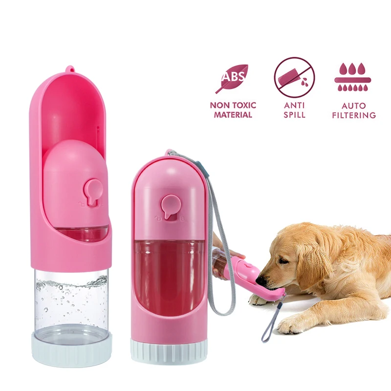Portable Dog Water Drinking Bottle Plastic Pet Dogs Water Bottle Dispenser Outdoor Travel Pet Dog Drink Bottle, Green & pink
Portable Dog Water Drinking Bottle Plastic Pet Dogs Water Bottle Dispenser Outdoor Travel Pet Dog Drink Bottle, Green & pink