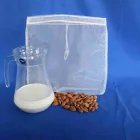 Customized 100um 200um Food Grade Nylon Hemp Cotton Nut Milk Bag Juice Filter Bag