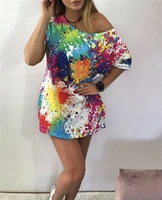 S1099 women's clothing summer fashion printed casual loose short sleeve long shirt tops
S1099 women's clothing summer fashion printed casual loose short sleeve long shirt tops