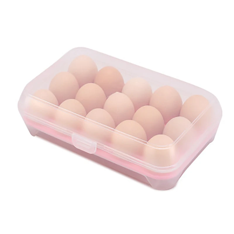 Egg Tray Carrier with Lid Egg Container Holder for Refrigerator 15 Egg Tray, Clear, Transparent colors lid
Egg Tray Carrier with Lid Egg Container Holder for Refrigerator 15 Egg Tray, Clear, Transparent colors lid