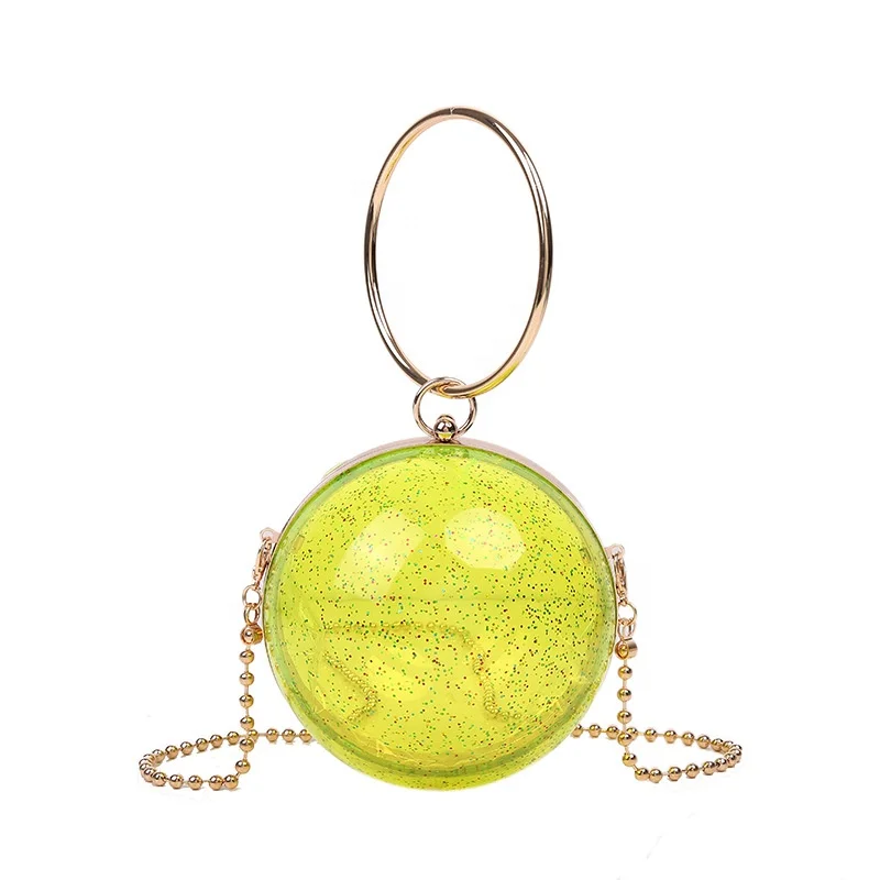Wholesale Glitter PVC Women Glitter Ball Purse Crossbody Chain Shoulder Mini Bag Girl Clear Cute Jelly Handbags
Wholesale Glitter PVC Women Glitter Ball Purse Crossbody Chain Shoulder Mini Bag Girl Clear Cute Jelly Handbags