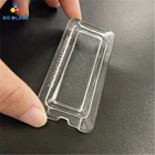 Rectangle Cover Rough Transparent Rectangle Inside Glass Pressed Glass Cover Or Dome For Lighting