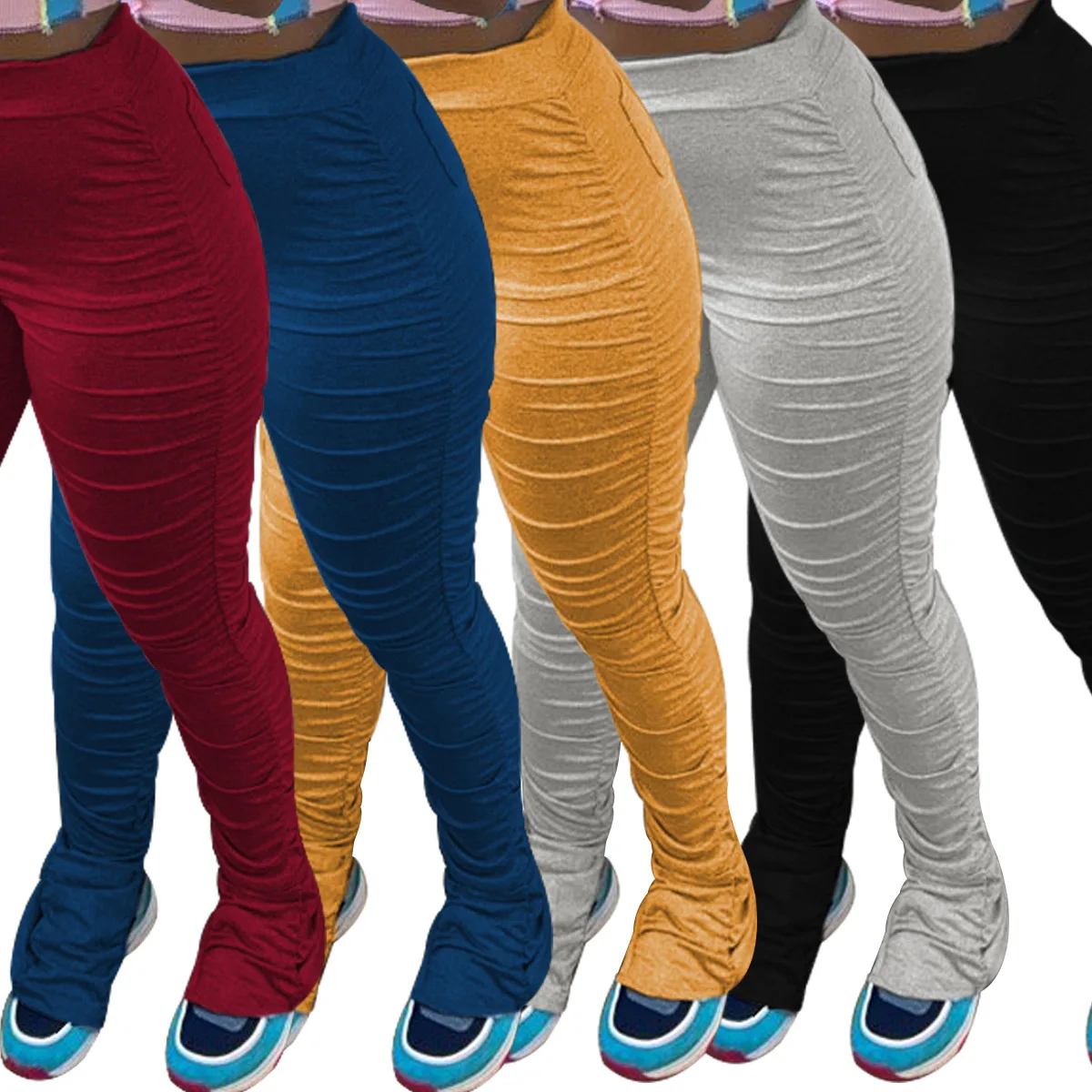 2020 Winter Clothes for Women Stack Flare Pants Outfits Girls' Yoga Pants Stacked Joggers Sweatpants Women Stacked Jeans
2020 Winter Clothes for Women Stack Flare Pants Outfits Girls' Yoga Pants Stacked Joggers Sweatpants Women Stacked Jeans