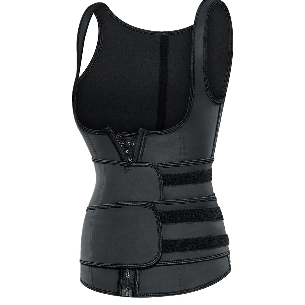 Fajas Colombianas Body Shaper Women Trimmer Slimming Belt Double 9 Steel Bone Latex Vest Waist Trainer, Black waist trimmer
Fajas Colombianas Body Shaper Women Trimmer Slimming Belt Double 9 Steel Bone Latex Vest Waist Trainer, Black waist trimmer