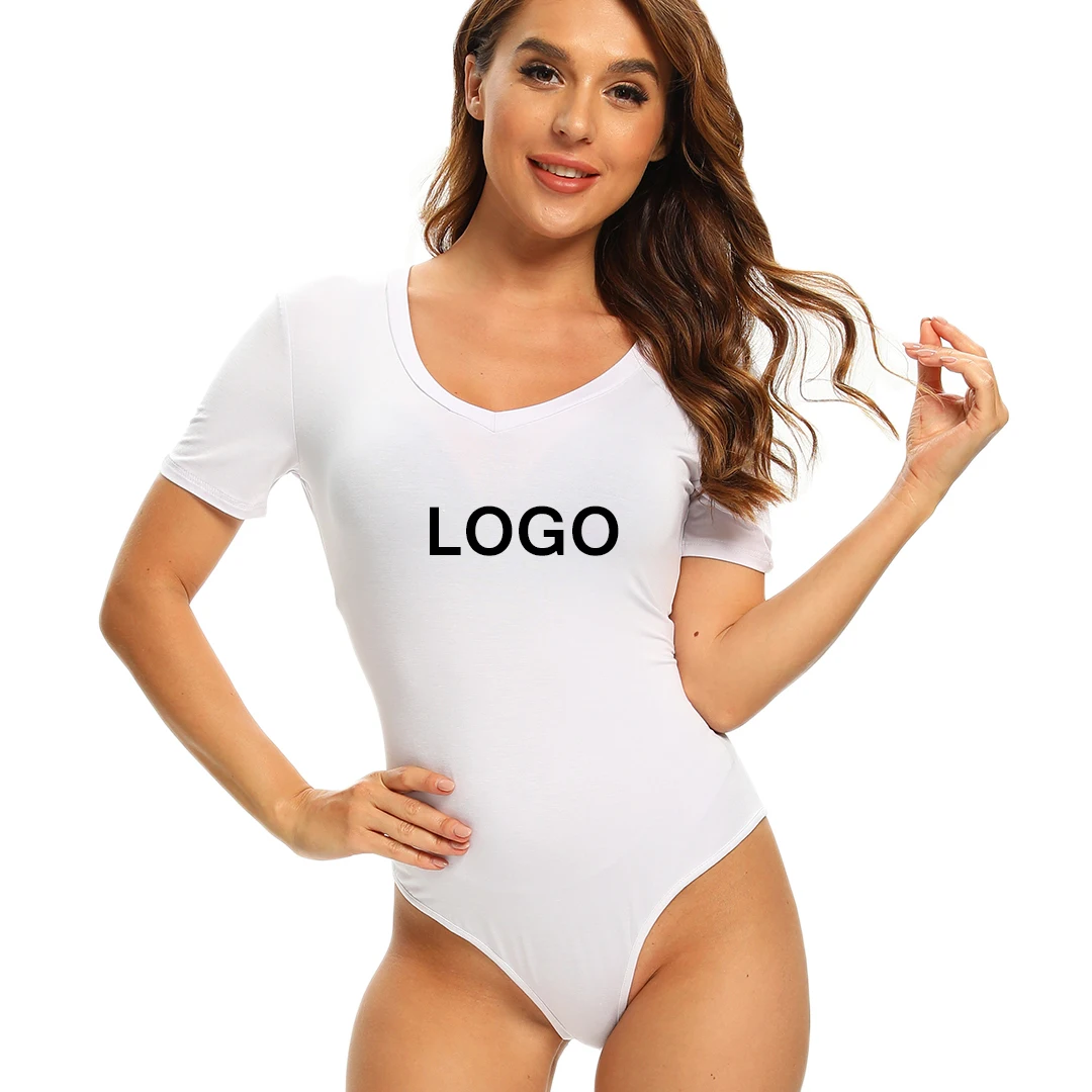 OEM/ODM Custom Logo Soild Color Short Sleeve Women tshirt Modal One Piece Bodysuit
OEM/ODM Custom Logo Soild Color Short Sleeve Women tshirt Modal One Piece Bodysuit