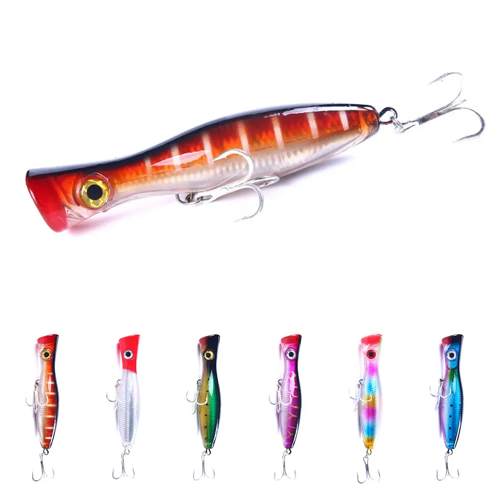 17cm 83g New Arrival Big Popper lures Hard bait Simulation fishing lures, As pictures
17cm 83g New Arrival Big Popper lures Hard bait Simulation fishing lures, As pictures