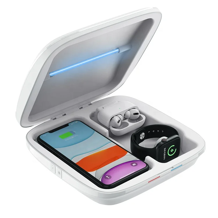 10W 3 in 1 QI Wireless Charger for Apple Earphones and Mobile Phones Fast Wireless Charging For i Watch
10W 3 in 1 QI Wireless Charger for Apple Earphones and Mobile Phones Fast Wireless Charging For i Watch