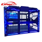 Multiplayer 9D Gun shooting Games 9D HTC VR Simulator Free Walking Stage With CE And ROHS Certification