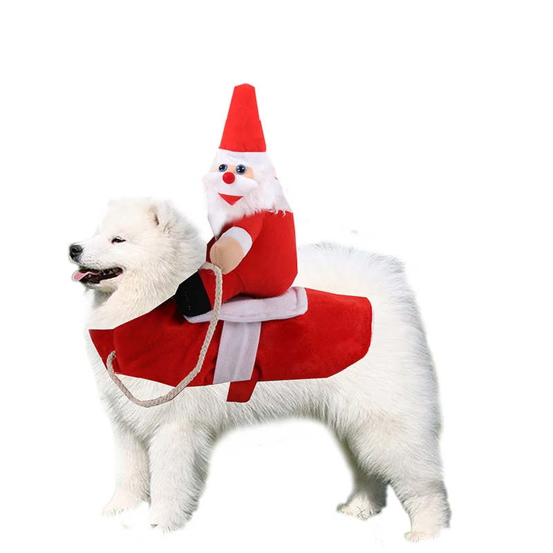Fashion luxury pet Christmas clothes fashion designer running funny Santa Claus costume for small medium and large pet cat dog
Fashion luxury pet Christmas clothes fashion designer running funny Santa Claus costume for small medium and large pet cat dog