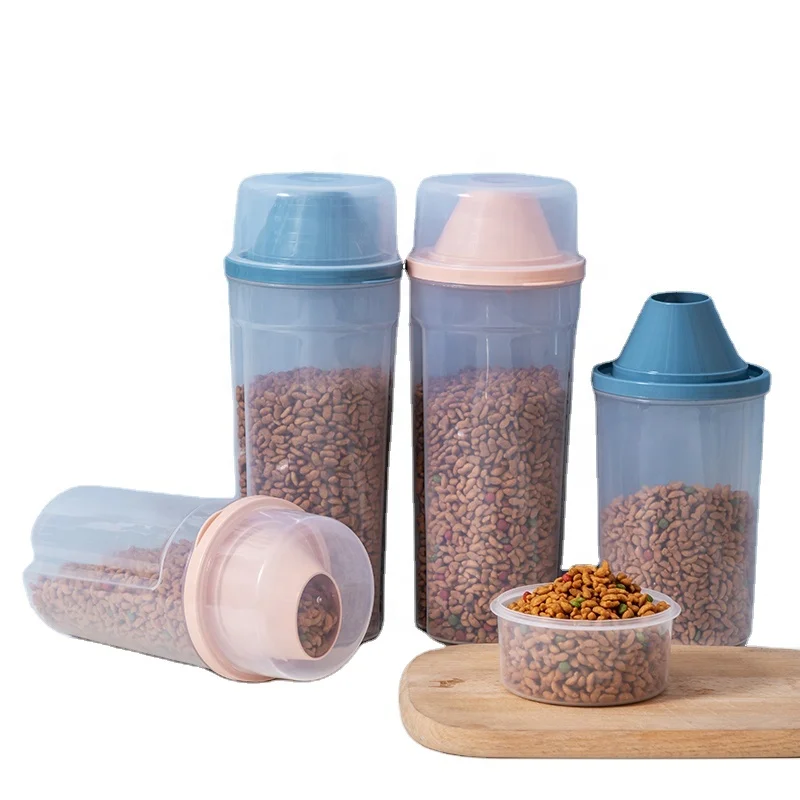 Cat Pet Food Storage Containers Pet Dog Cat Bird Kibble Food Container Airtight Plastic Kitchen Support Freshness Preservation
Cat Pet Food Storage Containers Pet Dog Cat Bird Kibble Food Container Airtight Plastic Kitchen Support Freshness Preservation