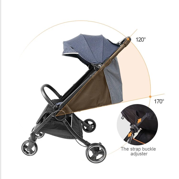 automatic folding baby stroller
