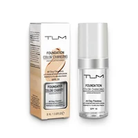 

Wholesale best sale natural liquid foundation 30ml oil-control face cover concealer long lasting makeup skin tone foundation