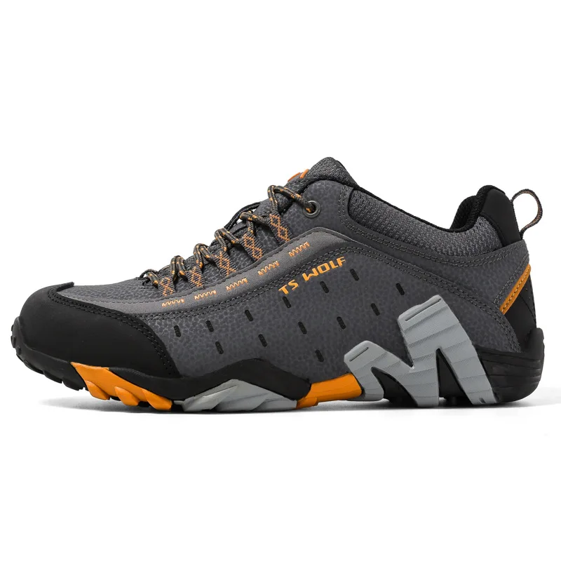 Hot sales genuine leather breathable outdoor sneakers Mountain Climbing for ladies and men
Hot sales genuine leather breathable outdoor sneakers Mountain Climbing for ladies and men