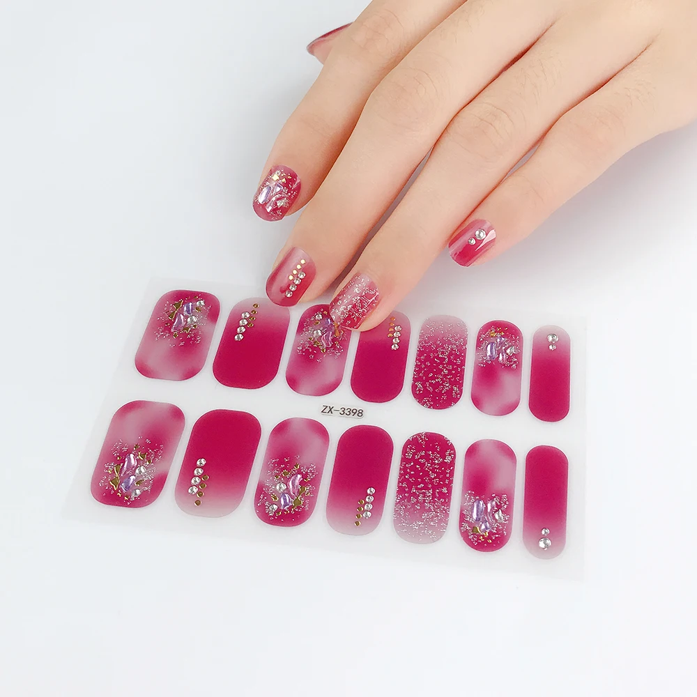 Hot selling Zhengxiang Beauty Sticker 3D Nail art sticker decals nail wraps, Customers' requirements
Hot selling Zhengxiang Beauty Sticker 3D Nail art sticker decals nail wraps, Customers' requirements