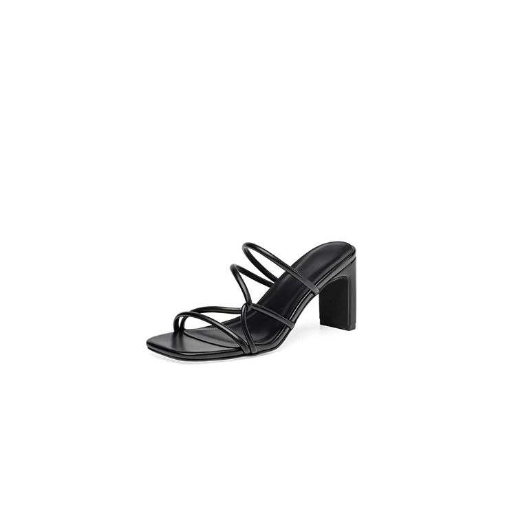 New Summer Pumps Black Office Simple Square Heels Summer Sandals Cross Belt Slingbacks Thick Heels, Brown
New Summer Pumps Black Office Simple Square Heels Summer Sandals Cross Belt Slingbacks Thick Heels, Brown