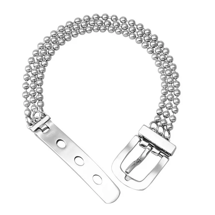 Unique Design 925 Silver Plated Female 20cm Adjustable Beads Belt Buckle Bangle Bracelet Thai Silver Jewelry
Unique Design 925 Silver Plated Female 20cm Adjustable Beads Belt Buckle Bangle Bracelet Thai Silver Jewelry