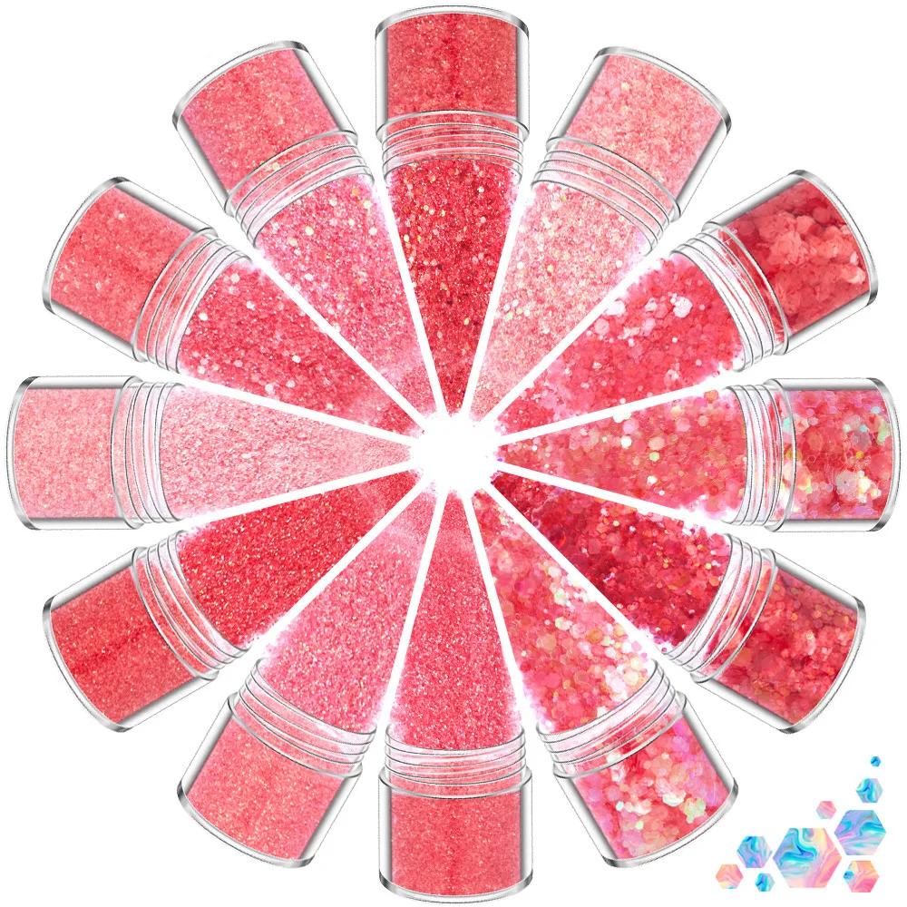 Pink nail polish glue mixed nail art sequins laser glitter powder nail art jewelry diamond
Pink nail polish glue mixed nail art sequins laser glitter powder nail art jewelry diamond