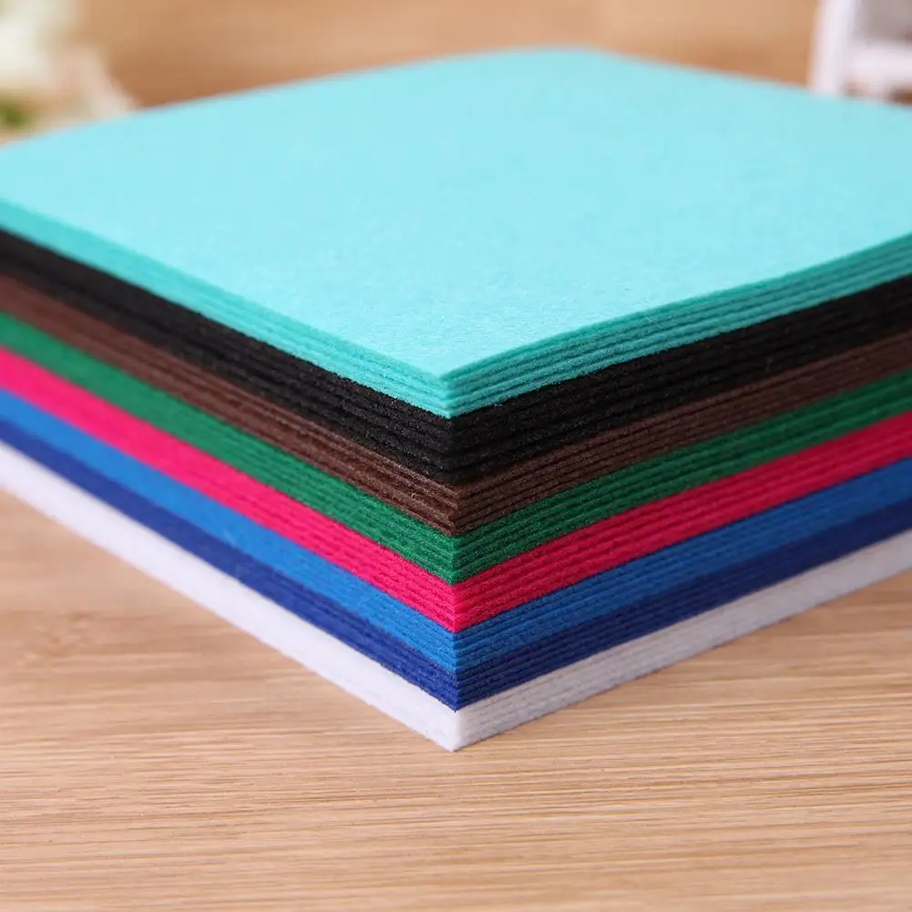 Colorful felt cloth 1-5mm kindergarten decoration wall sound insulation felt back glue felt cloth chemical fiber felt 15cm*15cm, Customerized
Colorful felt cloth 1-5mm kindergarten decoration wall sound insulation felt back glue felt cloth chemical fiber felt 15cm*15cm, Customerized