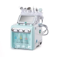 

Popular Hydrogen facial H2 O2 6 in 1 dermabrasion oxygen aqua spray ultrasound HYDROGEN WATER MACHINE
