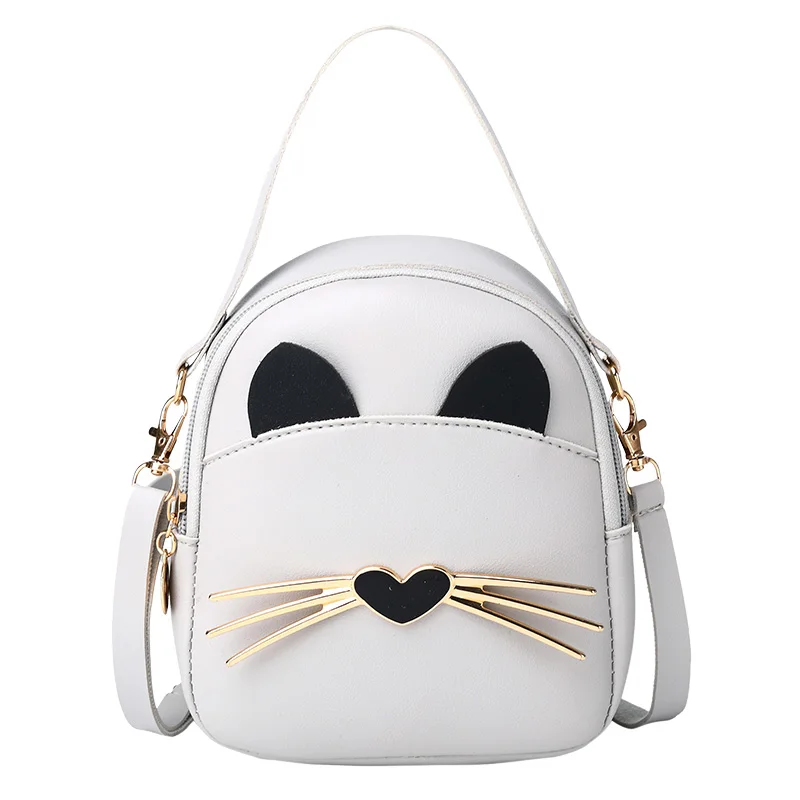 2021 New Arrival Cute Cat Design Girls Leather Shoulder Bag Custom Design Shaped Women Crossbody Bag, 5 colors
2021 New Arrival Cute Cat Design Girls Leather Shoulder Bag Custom Design Shaped Women Crossbody Bag, 5 colors