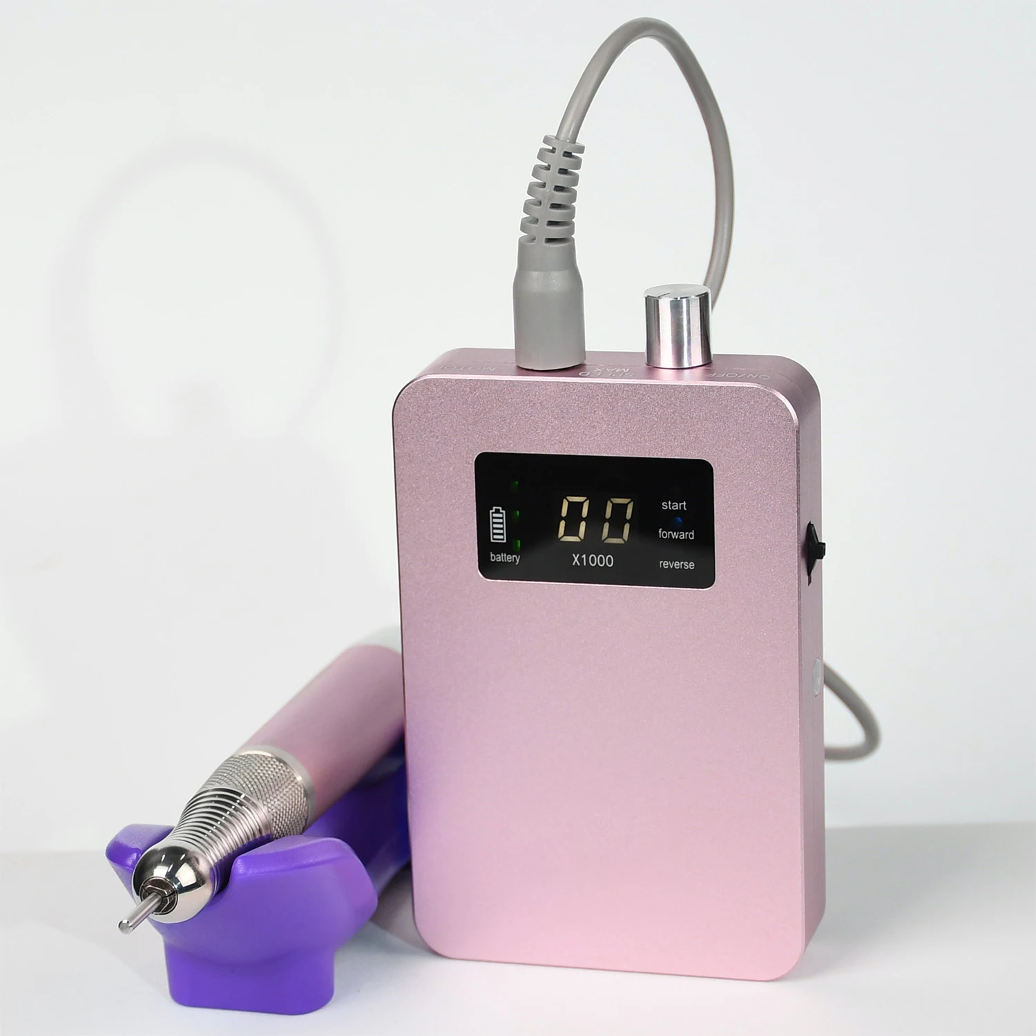 Aluminum Alloy Brushless Motor Portable Nail Grinder Machine Electric Nail Drill For Manicure, Silver, black, pink
Aluminum Alloy Brushless Motor Portable Nail Grinder Machine Electric Nail Drill For Manicure, Silver, black, pink