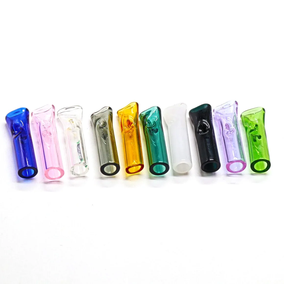 2021 transparent colored glass flat cigarette holder factory direct sales, Color mixing
2021 transparent colored glass flat cigarette holder factory direct sales, Color mixing
