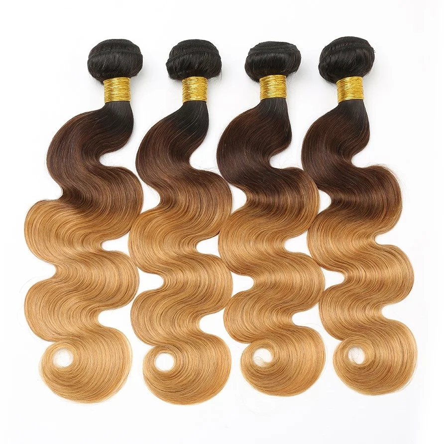 Brazilian Hair Sale Ombre Bundles 1B/2/4/27 human hair blond ombre weave bundles human hair extension
Brazilian Hair Sale Ombre Bundles 1B/2/4/27 human hair blond ombre weave bundles human hair extension