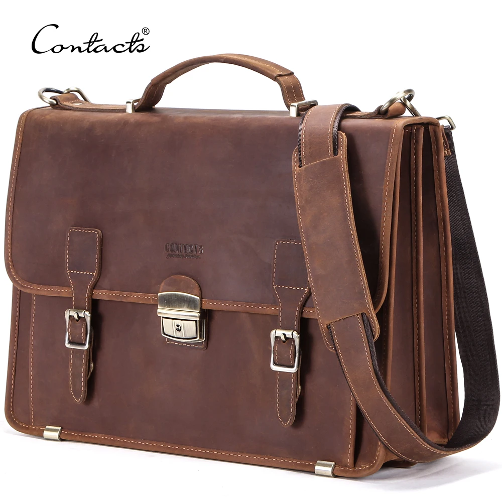 contact's new design wholesale custom oil nubuck leather 14 inch messenger bags crossbody laptop expand travel for men, Coffee/customized
contact's new design wholesale custom oil nubuck leather 14 inch messenger bags crossbody laptop expand travel for men, Coffee/customized
