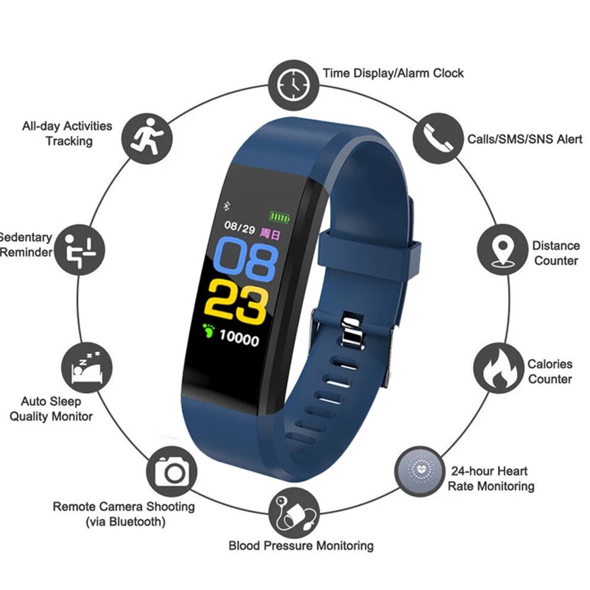 CSLZ 115 Plus Smart Bracelet Watches Heart Rate Watch Wrist band Man Sports Band Smartwatch Android, Black, golden, silver,white
CSLZ 115 Plus Smart Bracelet Watches Heart Rate Watch Wrist band Man Sports Band Smartwatch Android, Black, golden, silver,white
