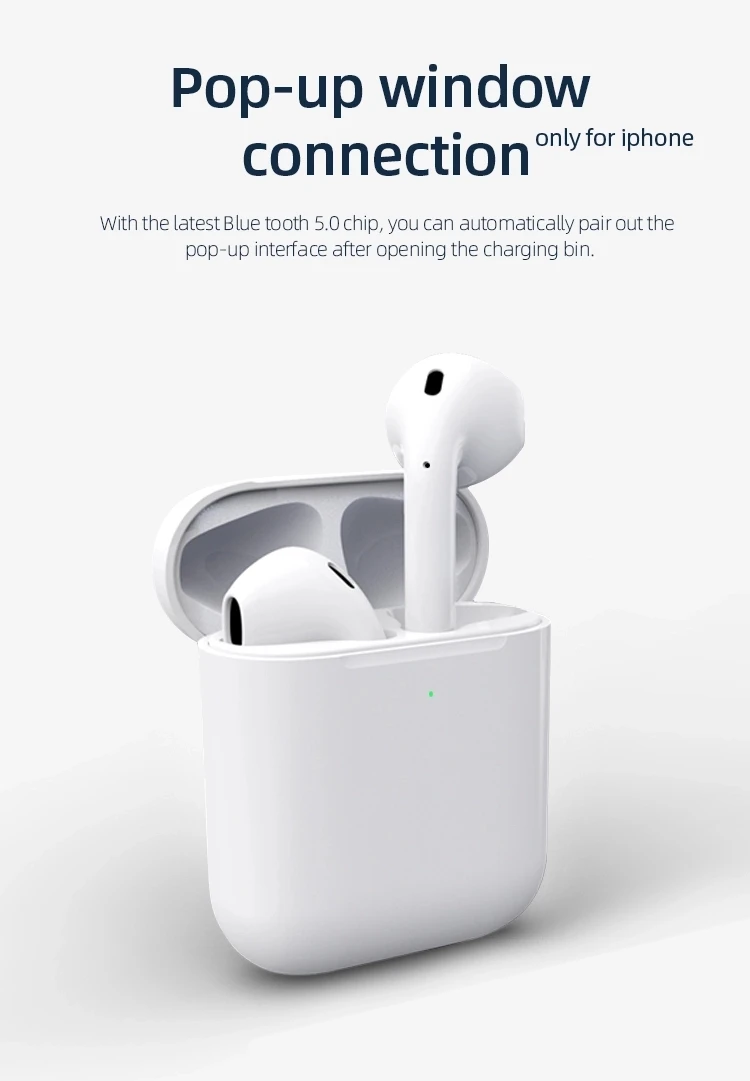 More Sport Wireless Charging Tws I80 Earphones 5.0 Sensor I80S Tws Earbuds With Charging Box In Ear Used Mobile Phone I80 - ANKUX.COM
