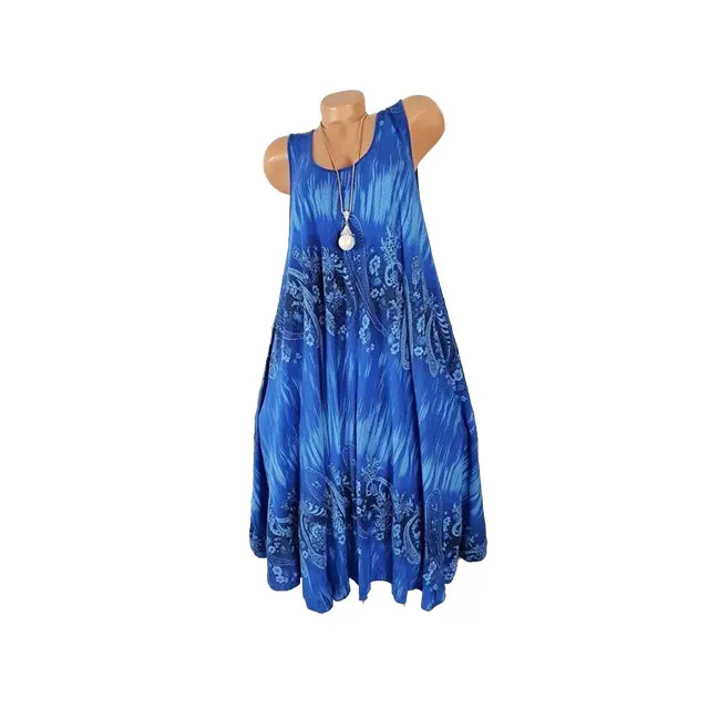 NEW Women's Round Neck Digital Flower Printed Dress Sleeveless Plus Size Mini Dress S-5XL
NEW Women's Round Neck Digital Flower Printed Dress Sleeveless Plus Size Mini Dress S-5XL