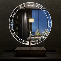 Customized Oval LED color changing clock bathroom decoration Wall mounted light mirror
Customized Oval LED color changing clock bathroom decoration Wall mounted light mirror