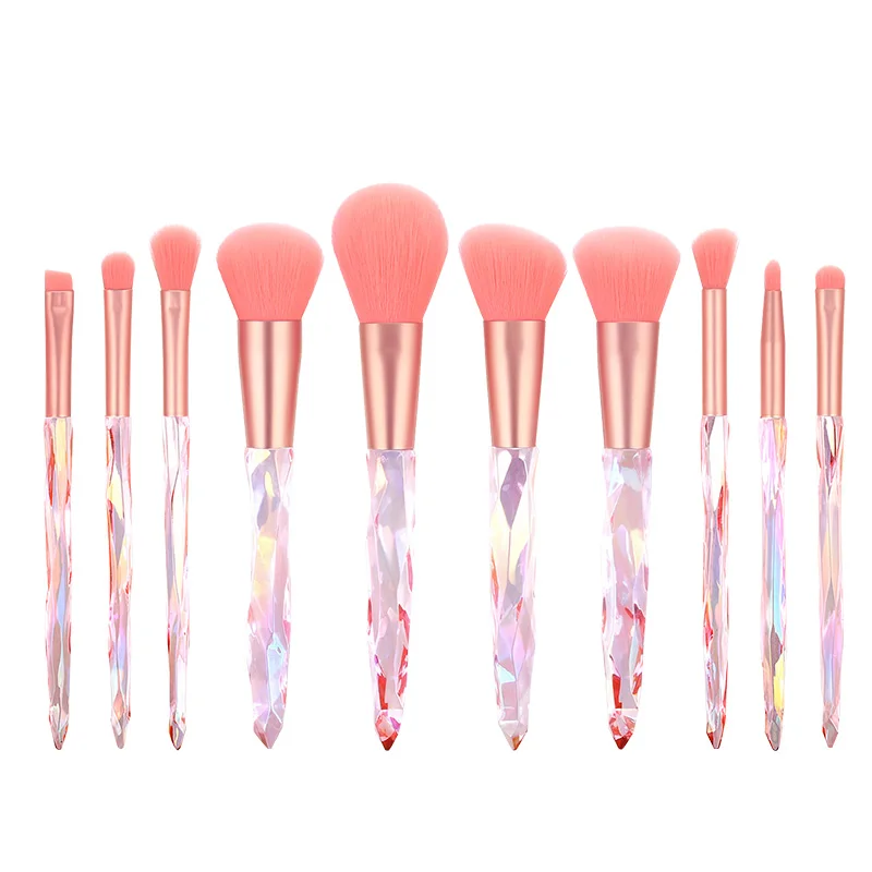 Drop shipping Glitter Plastic Handle In Stock Damond Rose Gold Brush Set, Customized color
Drop shipping Glitter Plastic Handle In Stock Damond Rose Gold Brush Set, Customized color