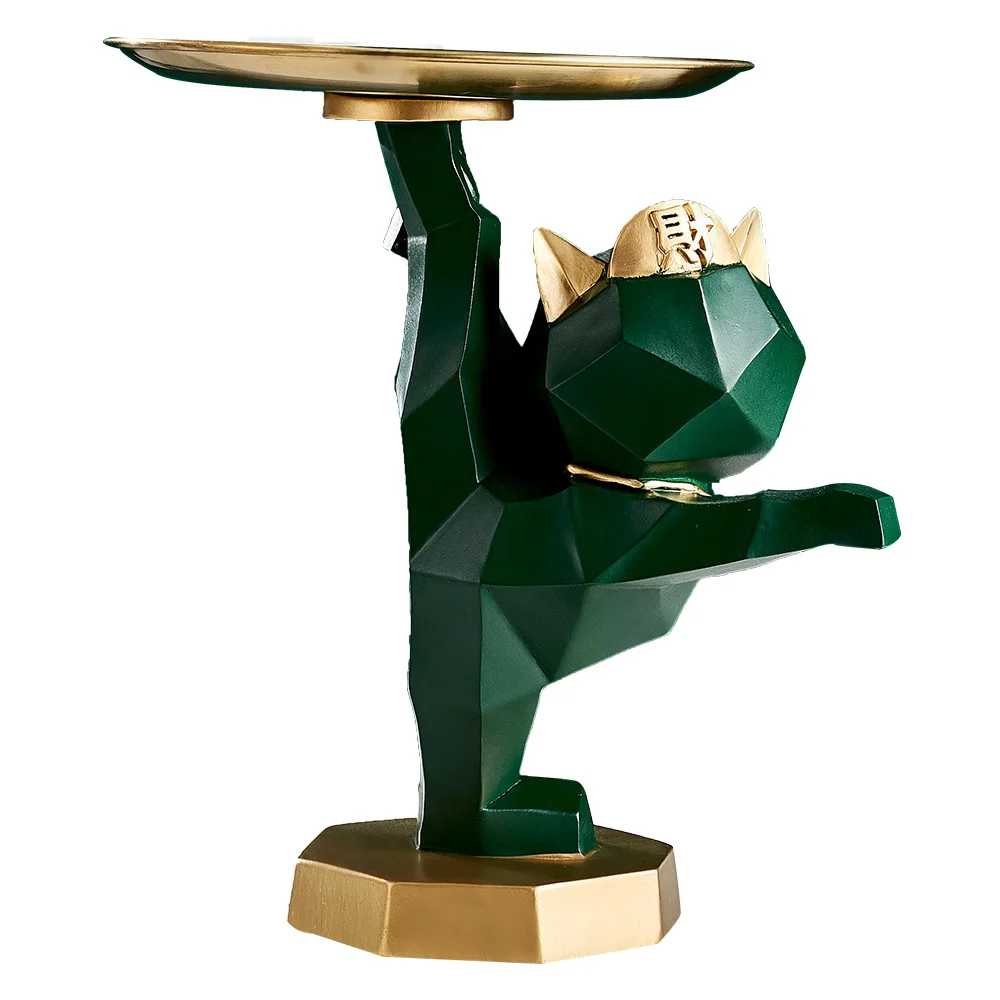 Creative Geometric Cat Dog Storage Tank Metal Tray Resin Animal Statue Nordic Home Decor Living Room Office Desktop Decor Gift
Creative Geometric Cat Dog Storage Tank Metal Tray Resin Animal Statue Nordic Home Decor Living Room Office Desktop Decor Gift