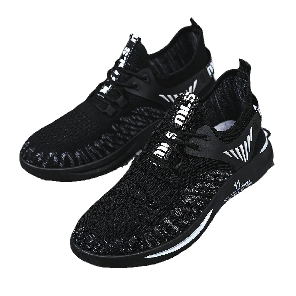 Lightweight fly-woven breathable custom sneakers casual running shoes men, 3 colors
Lightweight fly-woven breathable custom sneakers casual running shoes men, 3 colors