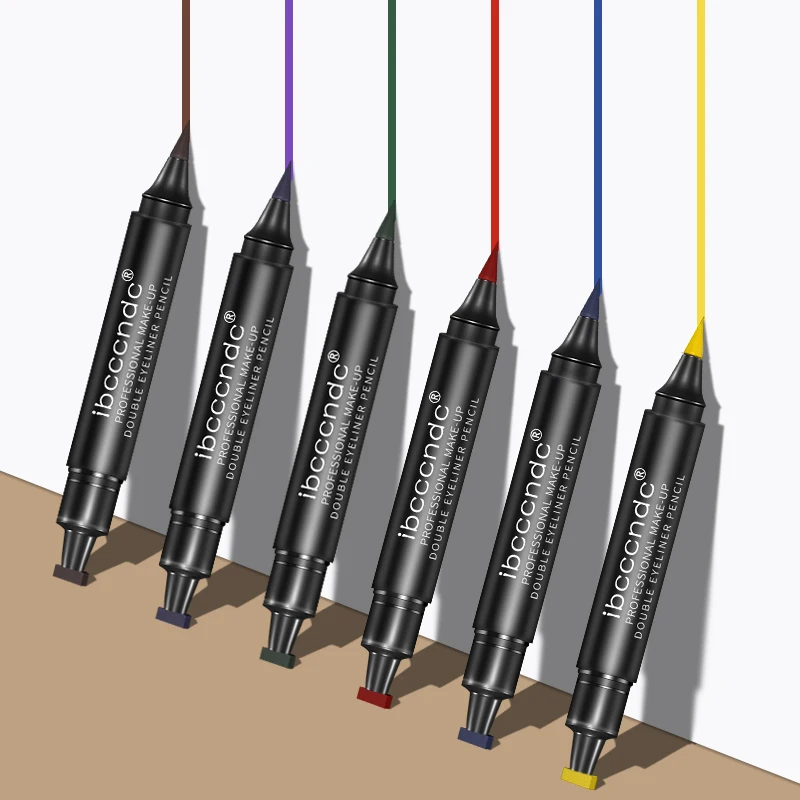 Waterproof Double Head Black Wing Shape Eyeliner Seal Eyeliner Stamp Pencil Cat Eye Cosmetic Makeup Tool Eyes Liner Maquiagem, Multi-colored
Waterproof Double Head Black Wing Shape Eyeliner Seal Eyeliner Stamp Pencil Cat Eye Cosmetic Makeup Tool Eyes Liner Maquiagem, Multi-colored