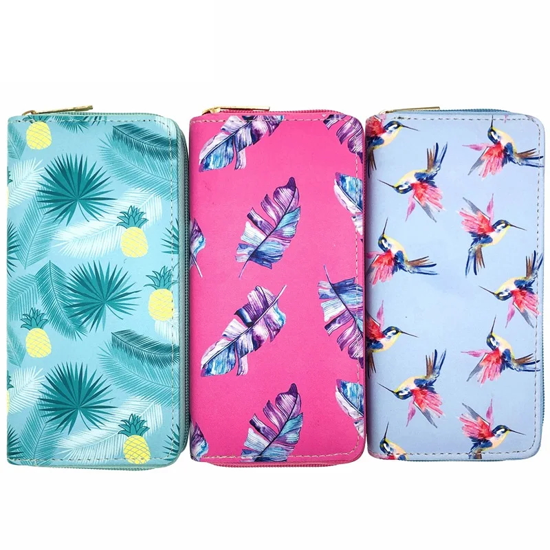 Hot selling cartoon birdie PU leather women wallet student lady long zipper bag ladies purse custom factory
Hot selling cartoon birdie PU leather women wallet student lady long zipper bag ladies purse custom factory