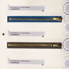 Zipper No.5 Nylon Waterproof Close-end Zipper With Printed