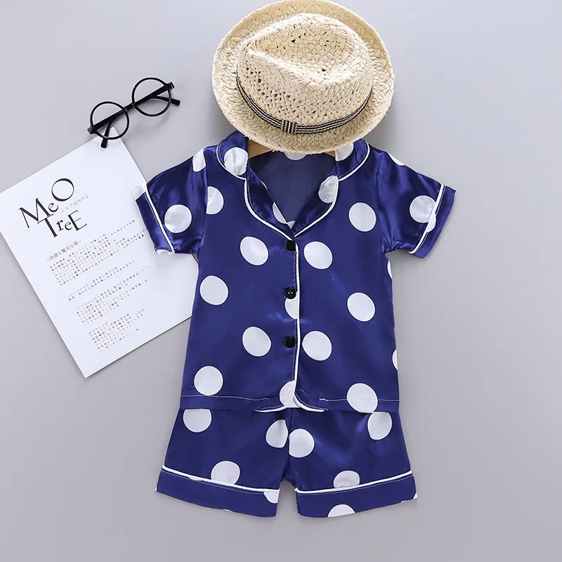 wholesale summer print short sleeve short shorts pyjama children satin pajama Kids Sleepwear, Customized color
wholesale summer print short sleeve short shorts pyjama children satin pajama Kids Sleepwear, Customized color