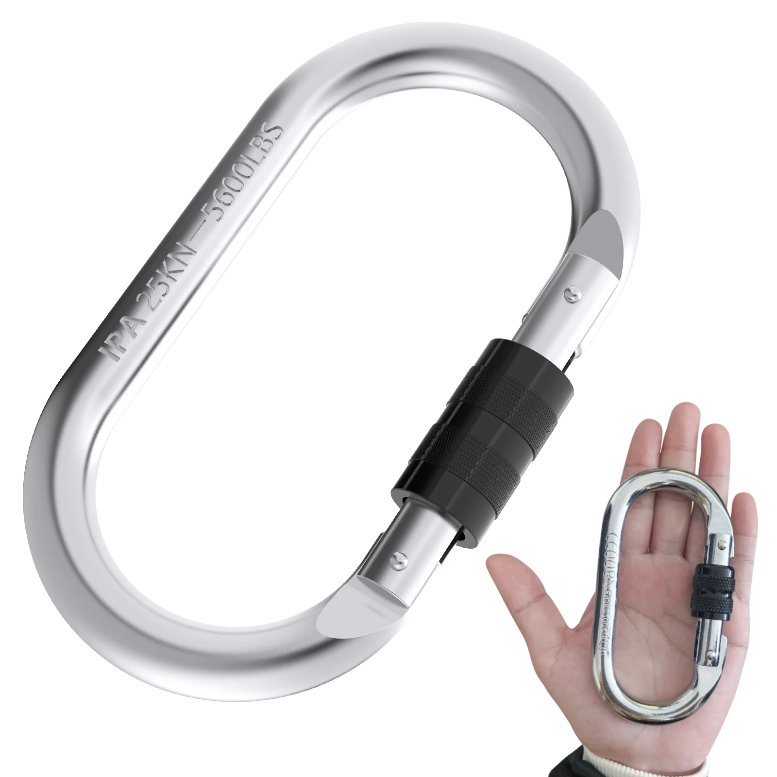 Professional Outdoor Rock Climbing Tension Safety Supervivencia Lock Equipment Carabiner Camping Hiking Survival Kit
Professional Outdoor Rock Climbing Tension Safety Supervivencia Lock Equipment Carabiner Camping Hiking Survival Kit