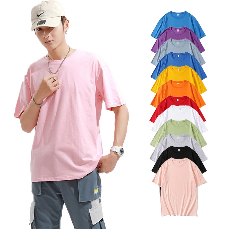 2021 custom heat transfer o neck men 100% cotton drop shoulder men T shirts, Customized colors
2021 custom heat transfer o neck men 100% cotton drop shoulder men T shirts, Customized colors