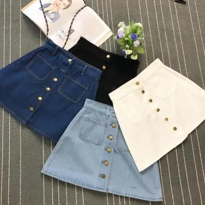 Hot selling All-match slim skirt A-line high waist skirt denim short student and adult skirt for women
Hot selling All-match slim skirt A-line high waist skirt denim short student and adult skirt for women