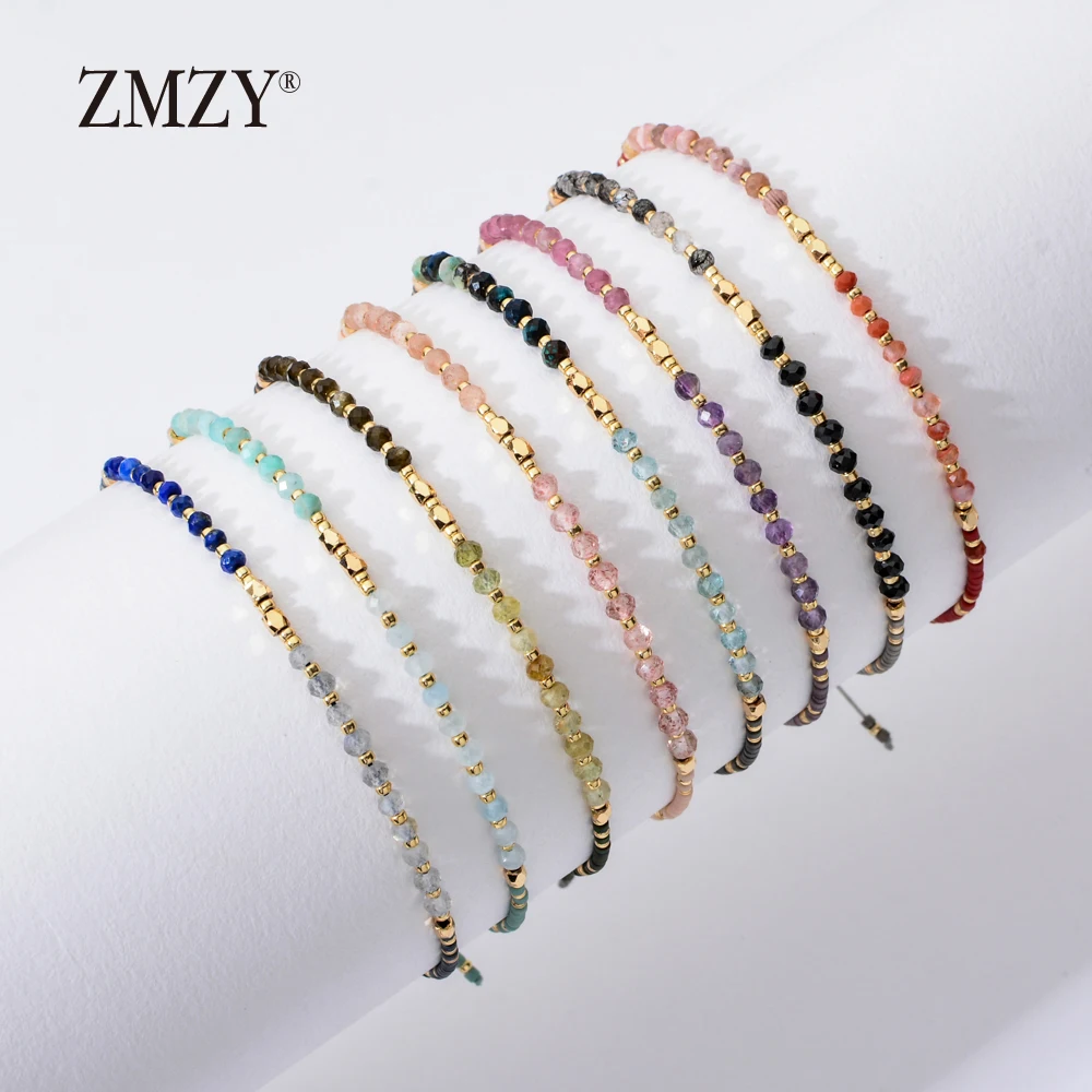 ZMZY Strand Bracelet Gift Jewelry Boho Bracelet Unique Small Natural Stone Simple Friendship Bead Bracelet, Multi-colors
ZMZY Strand Bracelet Gift Jewelry Boho Bracelet Unique Small Natural Stone Simple Friendship Bead Bracelet, Multi-colors