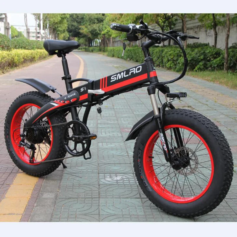 26 Inch 1000W Electric Bike Snow Fat Electric Bike 20 * 4.0 Fat Tire Mountain Bike Lockable Suspension Fork 3 Riding Modes
26 Inch 1000W Electric Bike Snow Fat Electric Bike 20 * 4.0 Fat Tire Mountain Bike Lockable Suspension Fork 3 Riding Modes