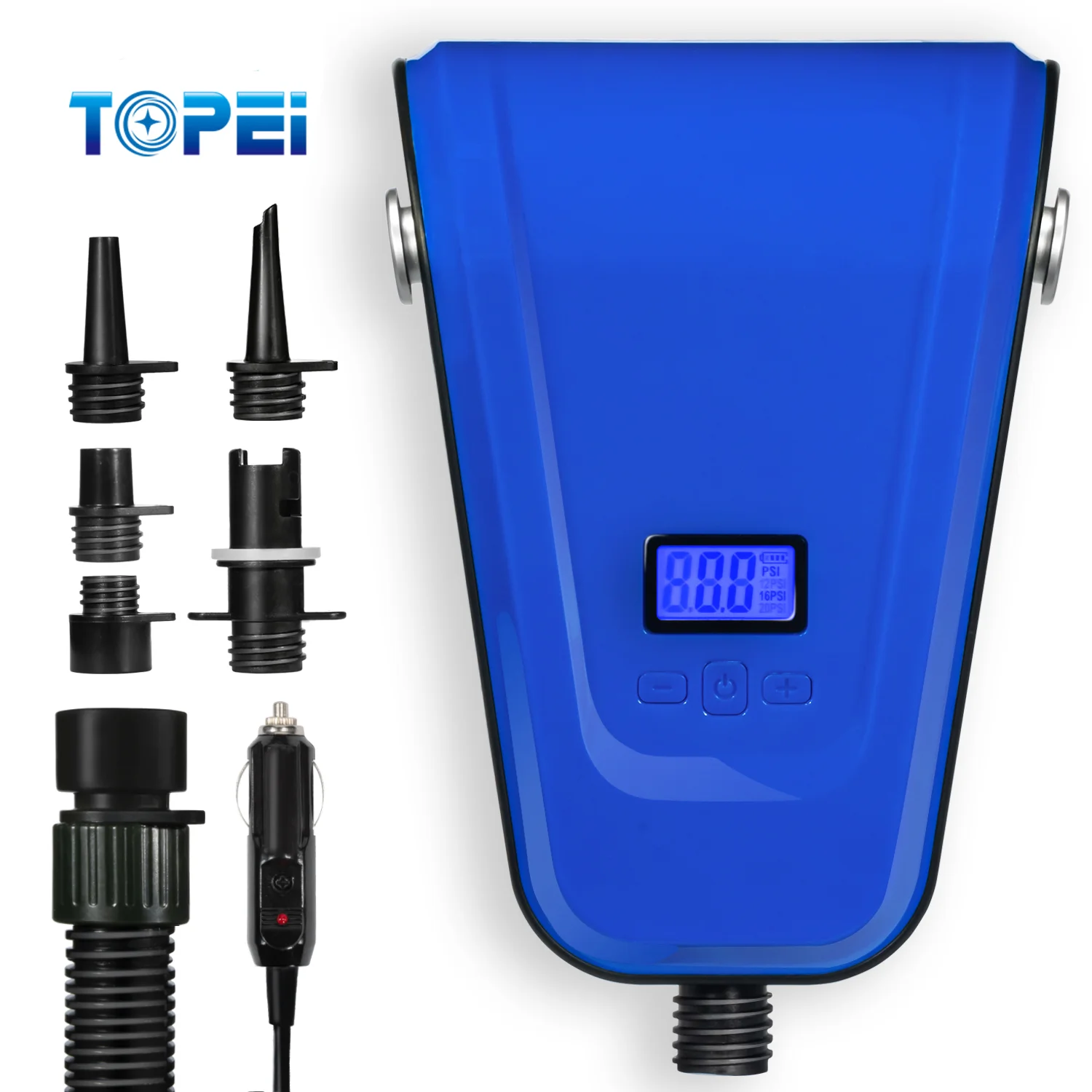 Factory Selling 12/16/20psi Rechargeable SUP Pump Air Pump Inflator for Inflatable Yoga Ball / Platform and Paddle Board Board
Factory Selling 12/16/20psi Rechargeable SUP Pump Air Pump Inflator for Inflatable Yoga Ball / Platform and Paddle Board Board